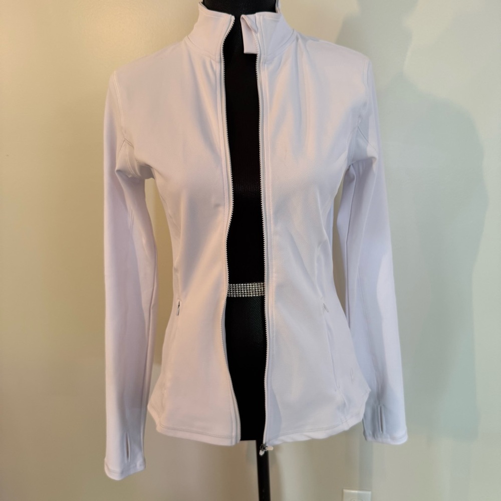 Spyder Active White Jacket - Picture 2 of 6